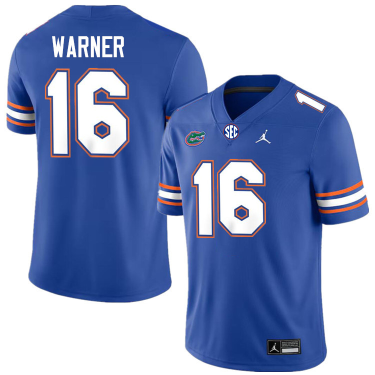 Aidan Warner Florida Jersey,Florida Gators #16 Aidan Warner Jersey Youth Uniforms-Royal Aidan Warner Florida Jersey,Florida Gators #16 Aidan Warner Jersey Youth Uniforms-Royal